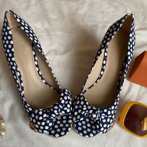 Brand new Tory Burch wedges